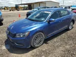 2016 Volkswagen Passat Se Blue vin: 1VWBT7A34GC009582