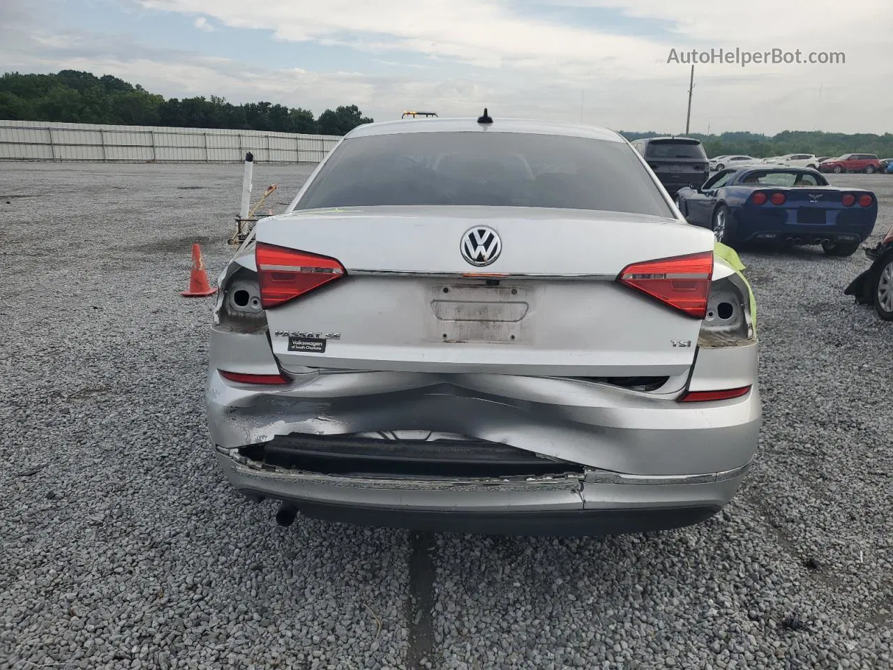 2016 Volkswagen Passat Se Silver vin: 1VWBT7A34GC027404