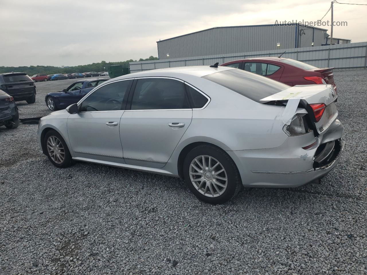 2016 Volkswagen Passat Se Silver vin: 1VWBT7A34GC027404