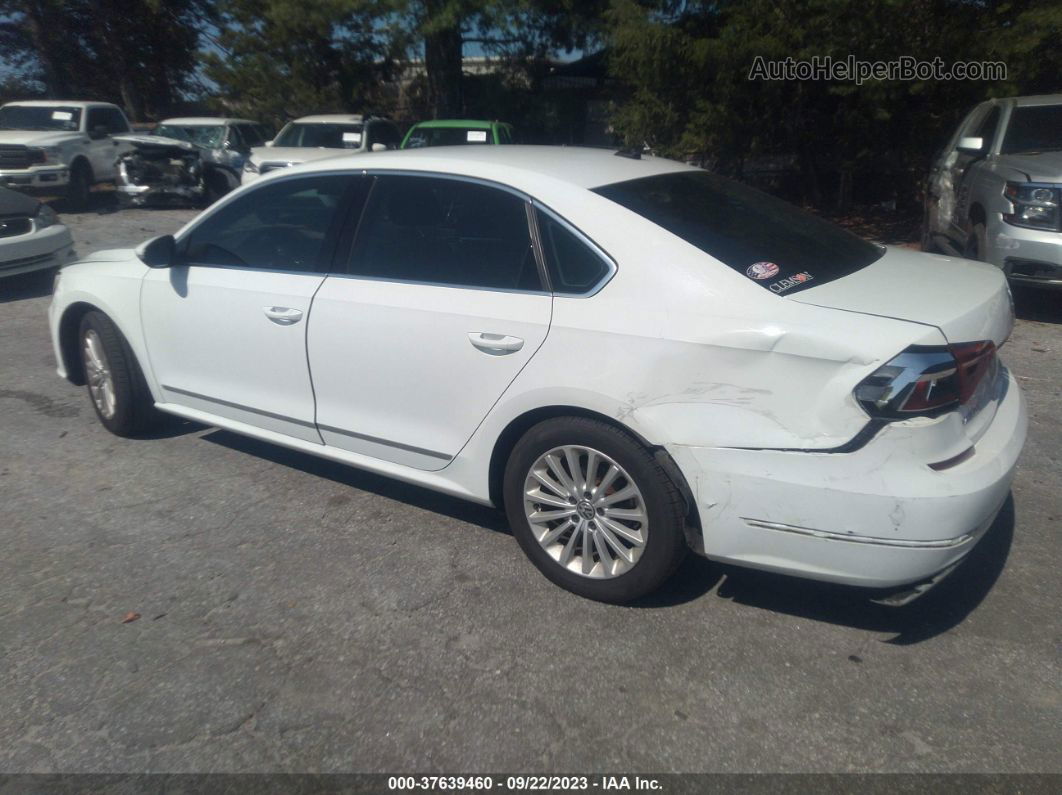 2017 Volkswagen Passat 1.8t Se White vin: 1VWBT7A34HC022575