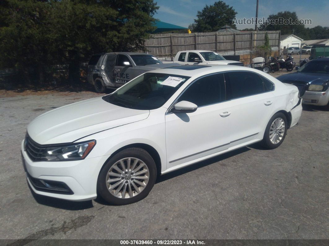 2017 Volkswagen Passat 1.8t Se White vin: 1VWBT7A34HC022575