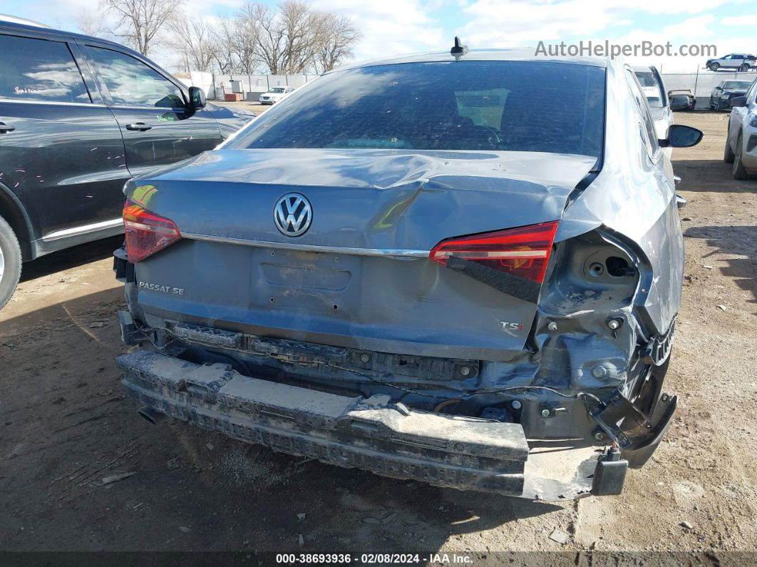 2017 Volkswagen Passat 1.8t Se Gray vin: 1VWBT7A34HC040042