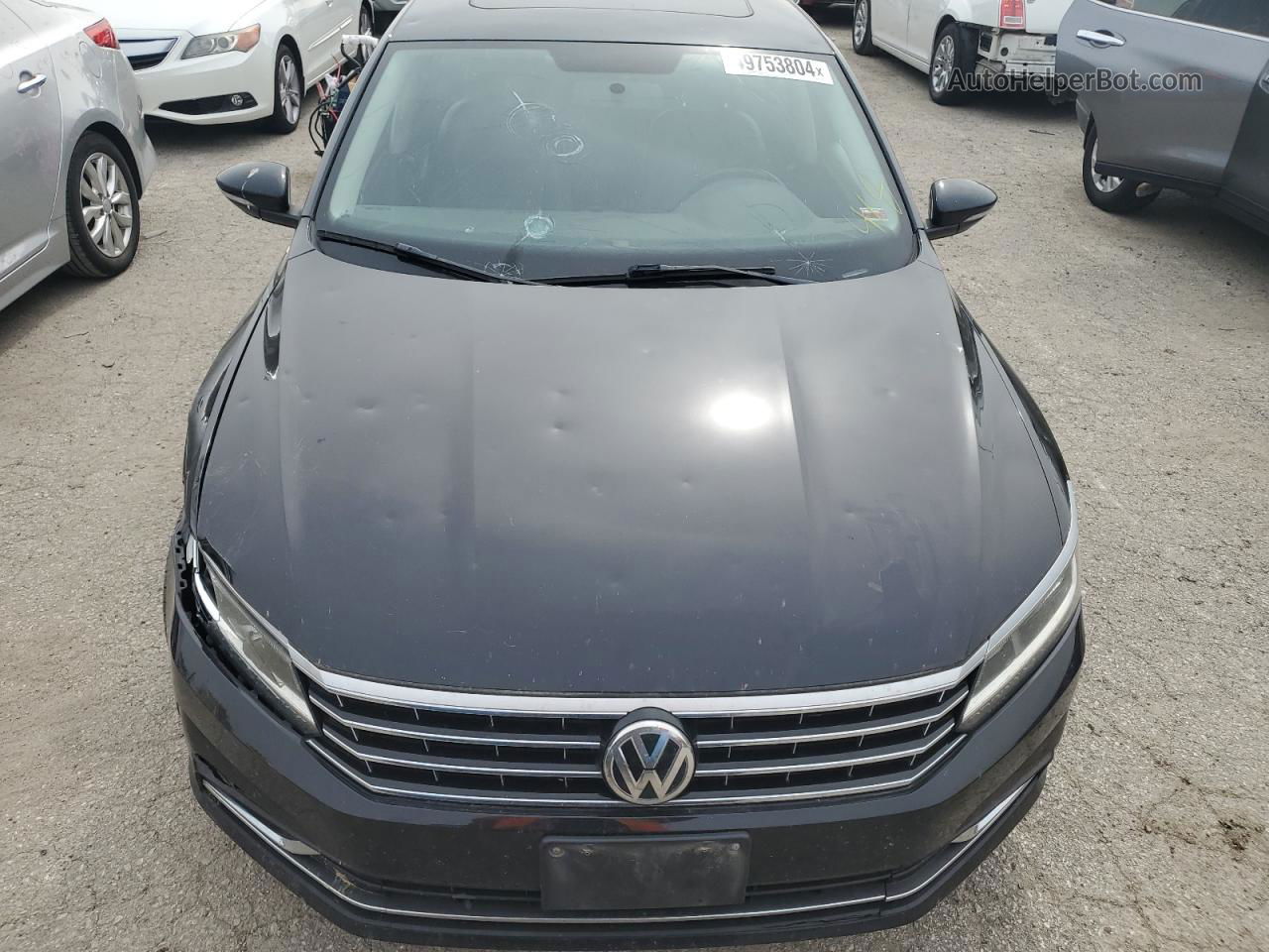 2017 Volkswagen Passat Se Black vin: 1VWBT7A34HC047444