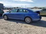 2017 Volkswagen Passat Se Синий vin: 1VWBT7A34HC065961