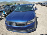 2017 Volkswagen Passat Se Синий vin: 1VWBT7A34HC065961