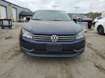 2014 Volkswagen Passat Se Blue vin: 1VWBT7A35EC049781