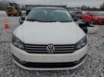 2014 Volkswagen Passat Se White vin: 1VWBT7A35EC108232