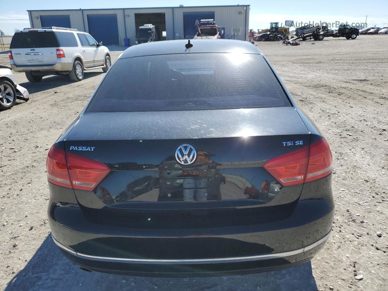 2015 Volkswagen Passat Se Black vin: 1VWBT7A35FC040614