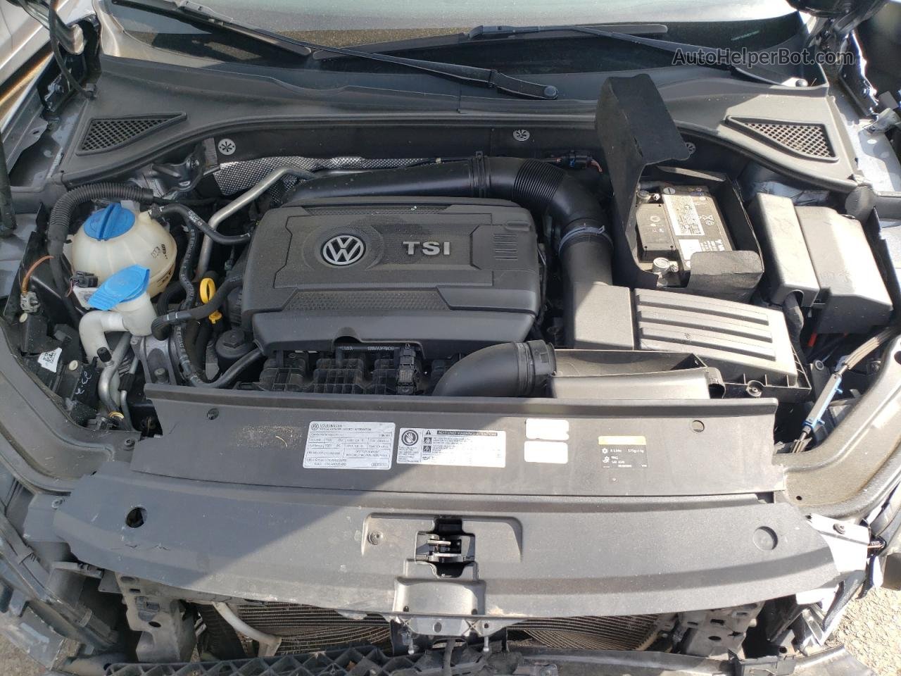 2016 Volkswagen Passat Se Gray vin: 1VWBT7A35GC019893