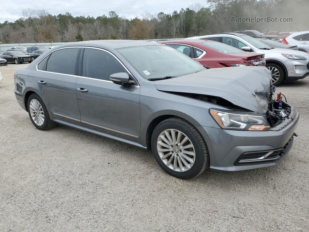 2017 Volkswagen Passat Se Black vin: 1VWBT7A35HC013075