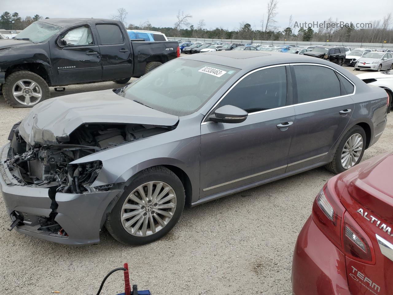 2017 Volkswagen Passat Se Black vin: 1VWBT7A35HC013075