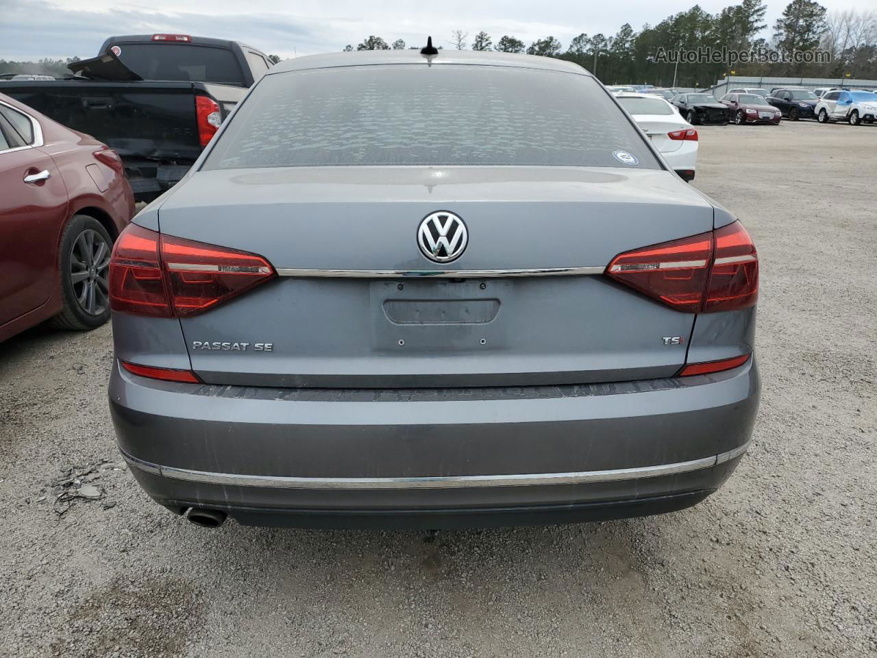 2017 Volkswagen Passat Se Black vin: 1VWBT7A35HC013075