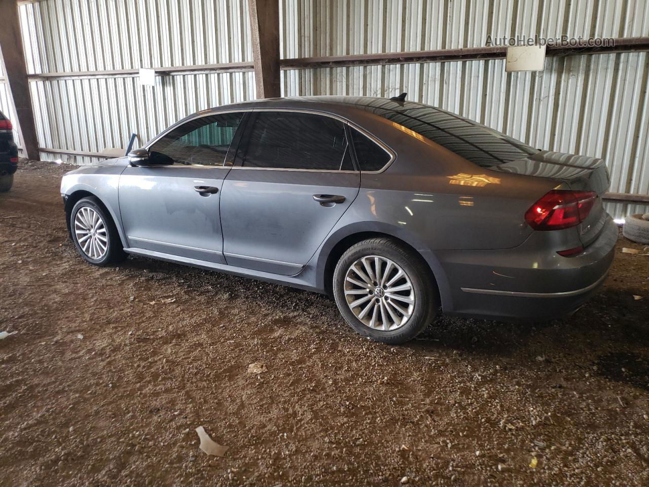 2017 Volkswagen Passat Se Gray vin: 1VWBT7A35HC040390