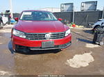 2017 Volkswagen Passat 1.8t Se Red vin: 1VWBT7A35HC066522