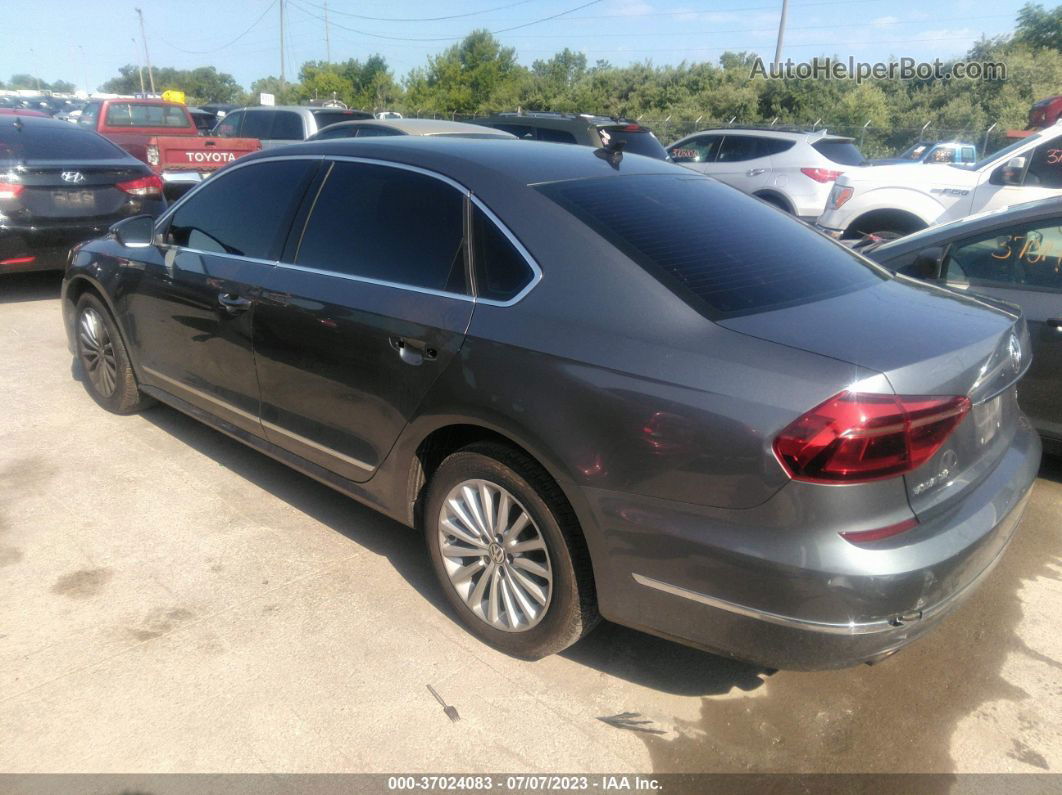 2017 Volkswagen Passat 1.8t Se Серый vin: 1VWBT7A35HC070974