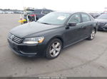 2014 Volkswagen Passat 1.8t Se Black vin: 1VWBT7A36EC106814