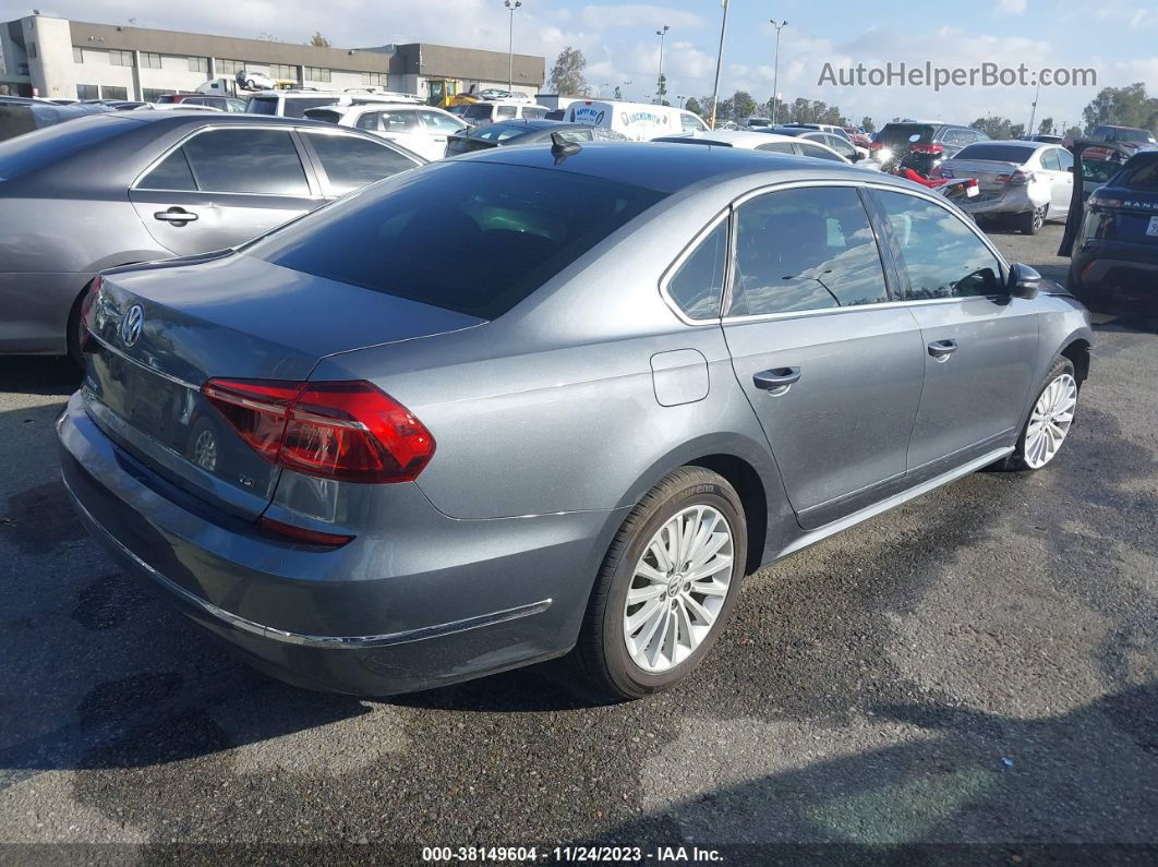 2017 Volkswagen Passat 1.8t Se Gray vin: 1VWBT7A36HC029575