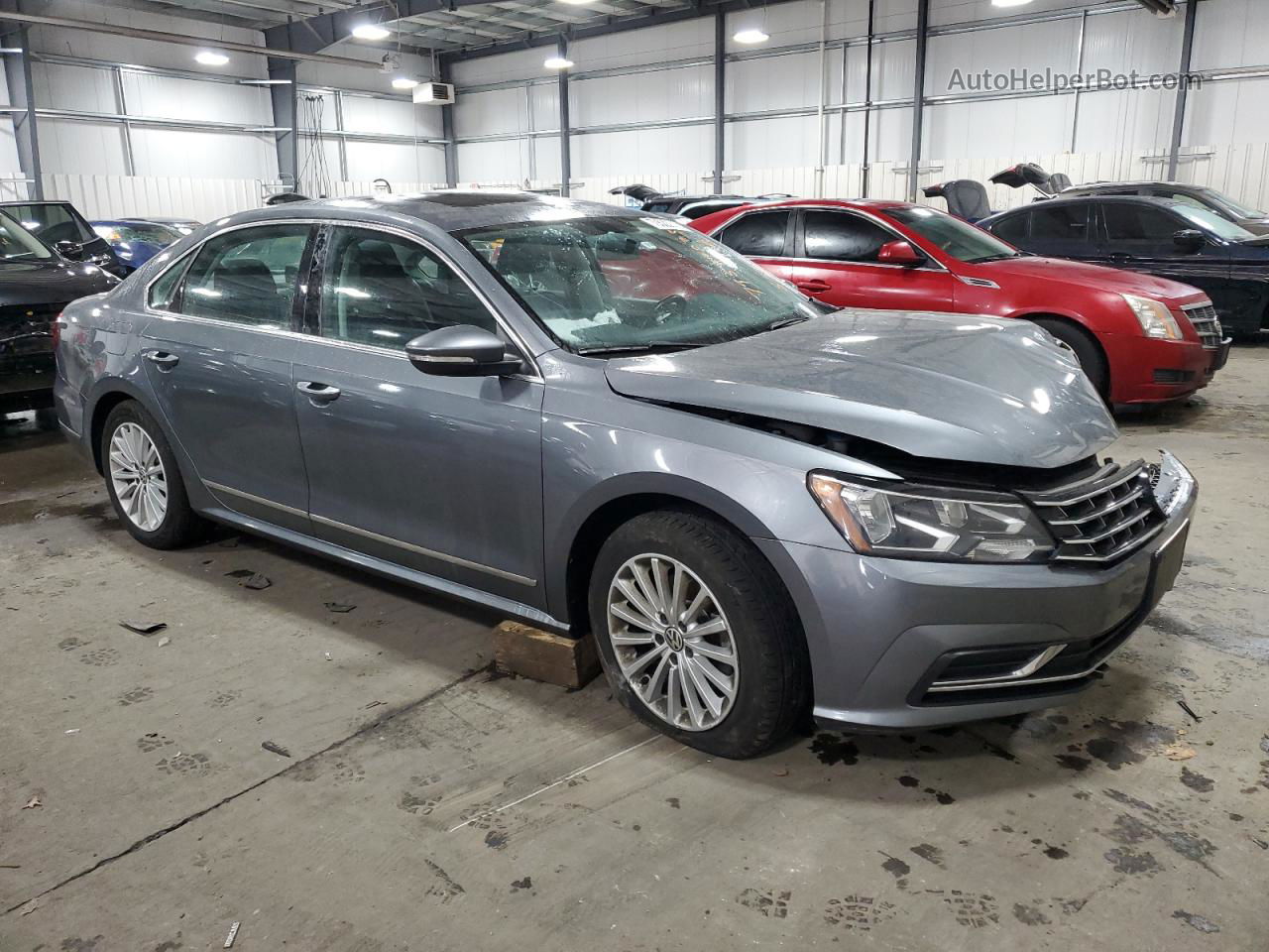 2017 Volkswagen Passat Se Silver vin: 1VWBT7A36HC046280