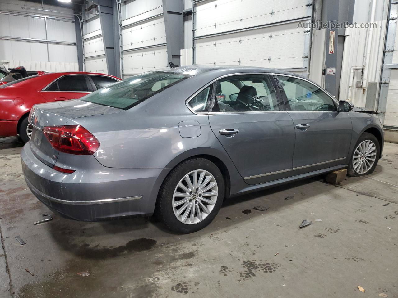 2017 Volkswagen Passat Se Silver vin: 1VWBT7A36HC046280