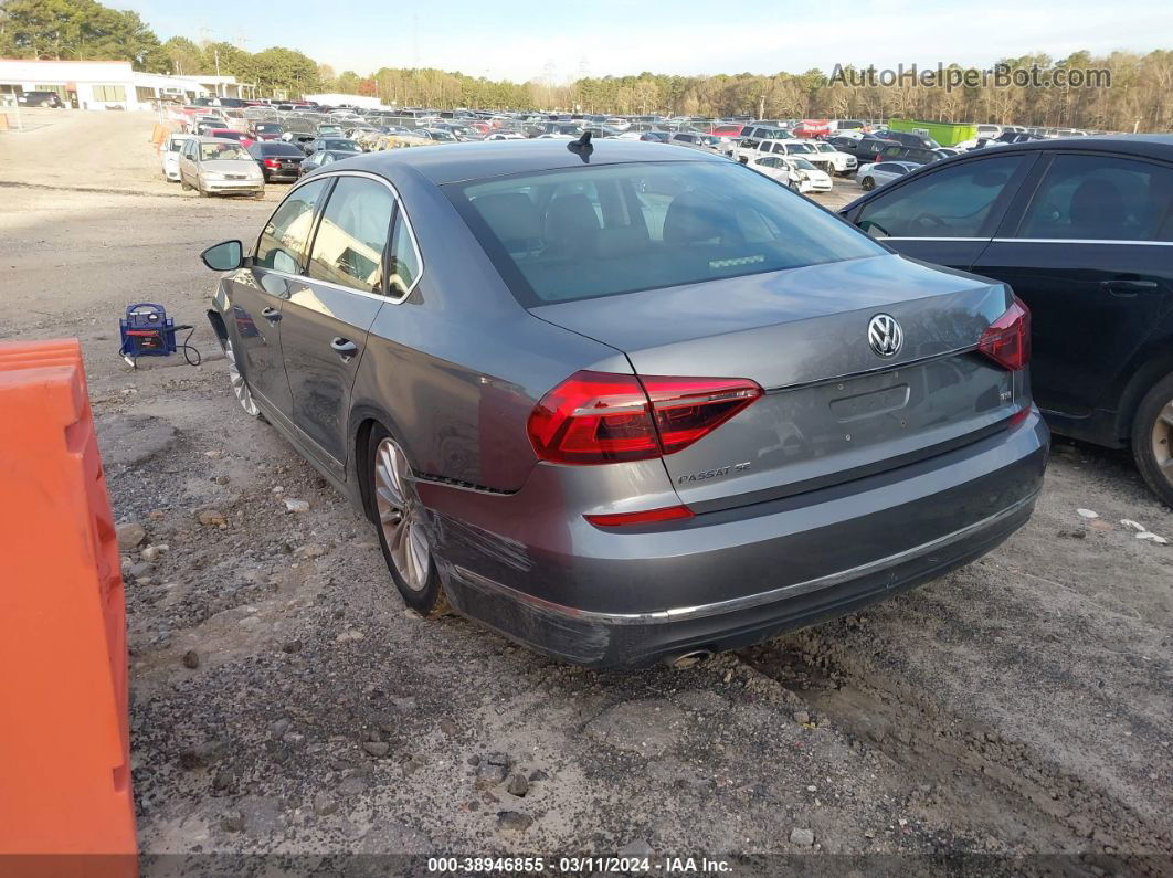 2017 Volkswagen Passat 1.8t Se Gray vin: 1VWBT7A36HC075729