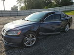 2014 Volkswagen Passat Se Blue vin: 1VWBT7A37EC040984