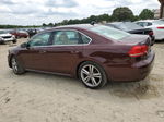 2014 Volkswagen Passat Se Burgundy vin: 1VWBT7A37EC098769