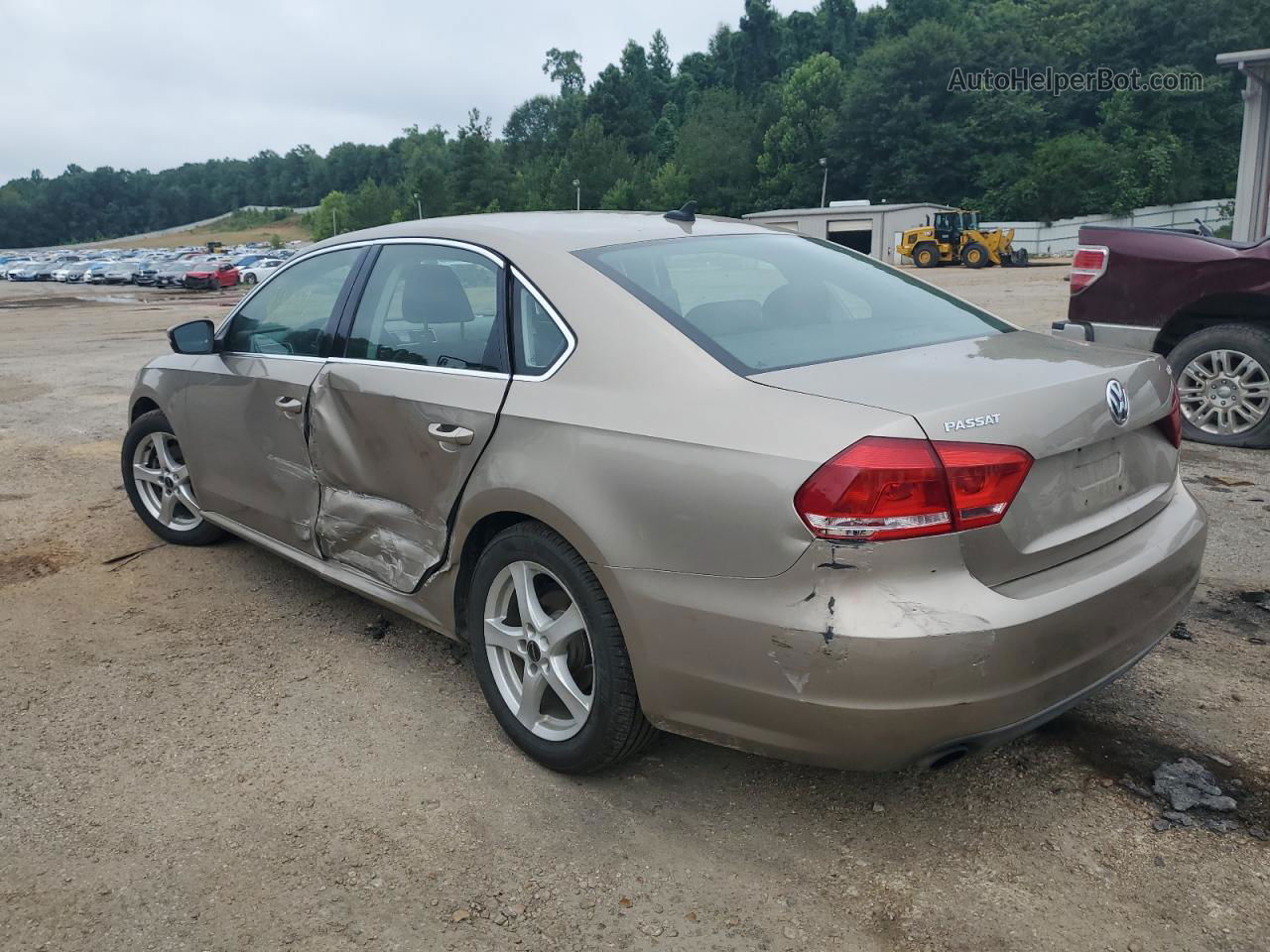 2015 Volkswagen Passat Se Tan vin: 1VWBT7A37FC008957