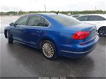 2016 Volkswagen Passat 1.8t Se Синий vin: 1VWBT7A37GC013772