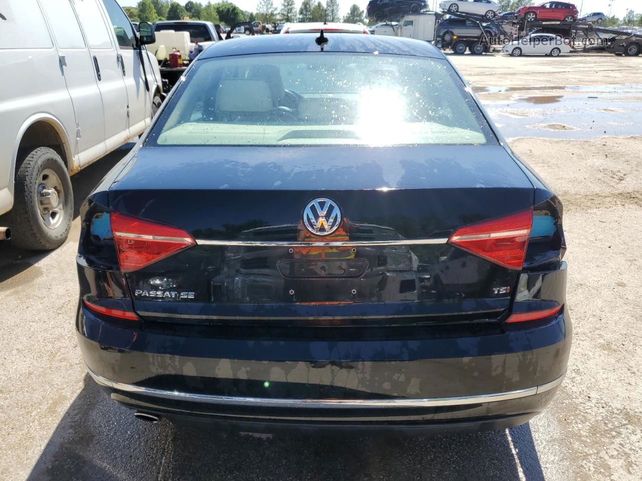 2016 Volkswagen Passat Se Black vin: 1VWBT7A37GC015053