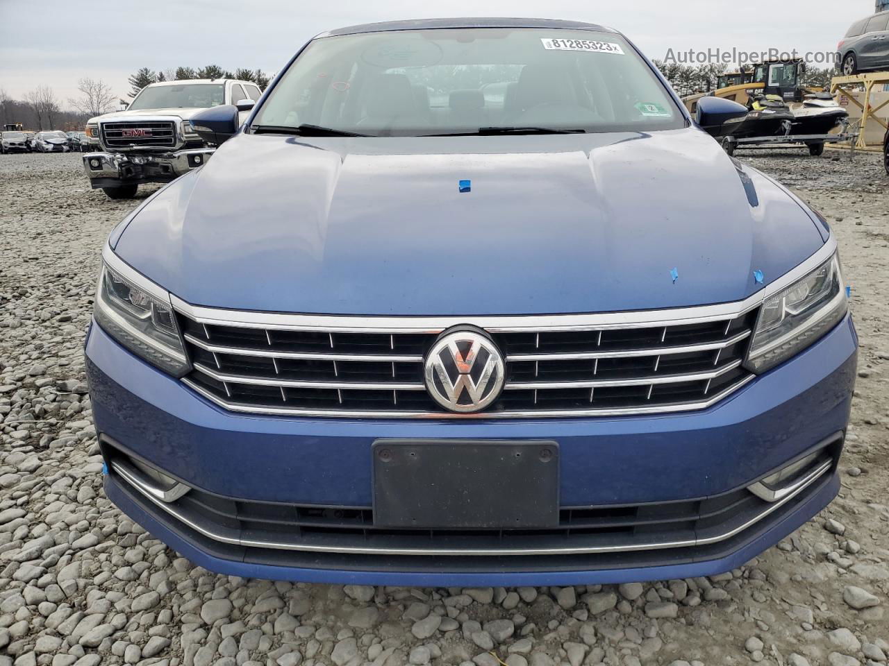 2016 Volkswagen Passat Se Blue vin: 1VWBT7A37GC052510