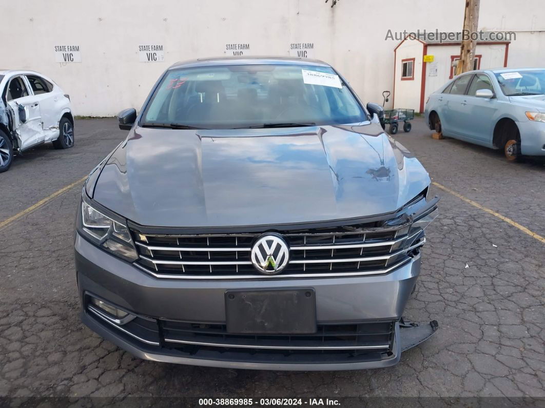 2016 Volkswagen Passat 1.8t Se Gray vin: 1VWBT7A37GC068271