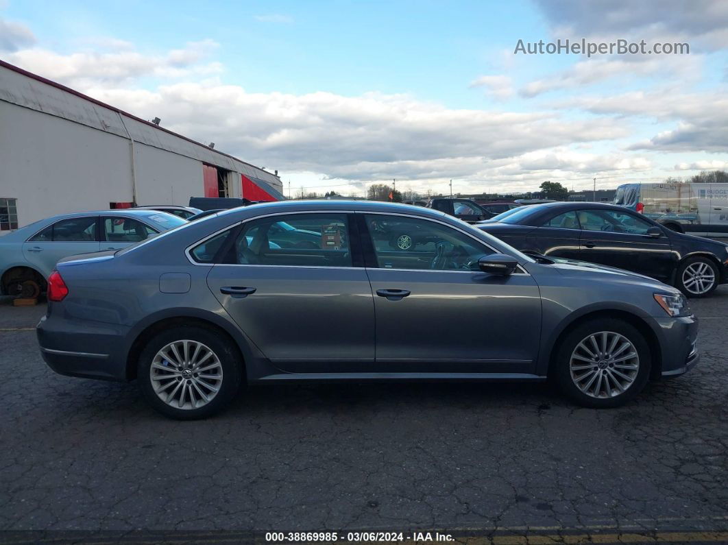 2016 Volkswagen Passat 1.8t Se Gray vin: 1VWBT7A37GC068271