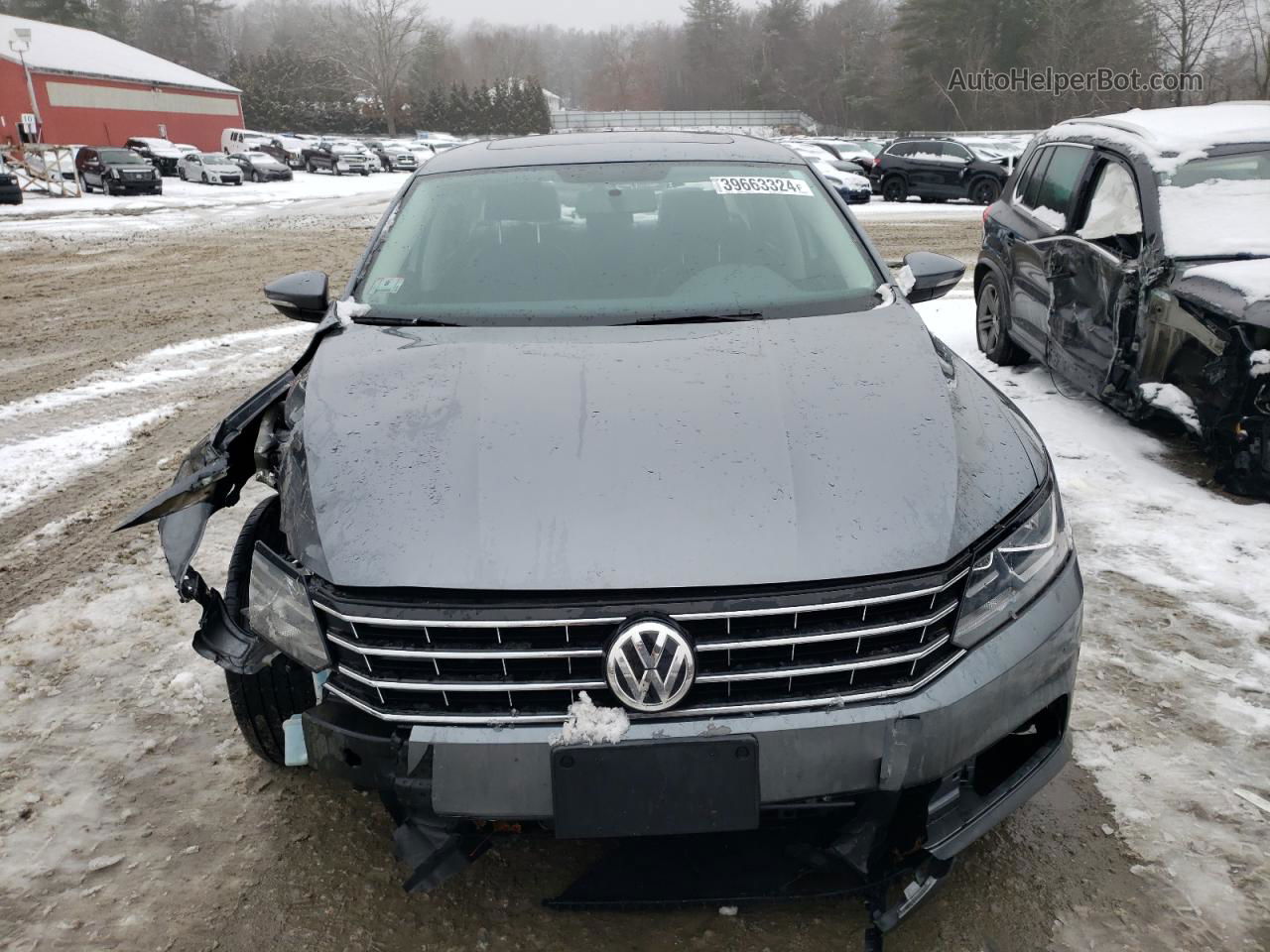 2017 Volkswagen Passat Se Gray vin: 1VWBT7A37HC000621