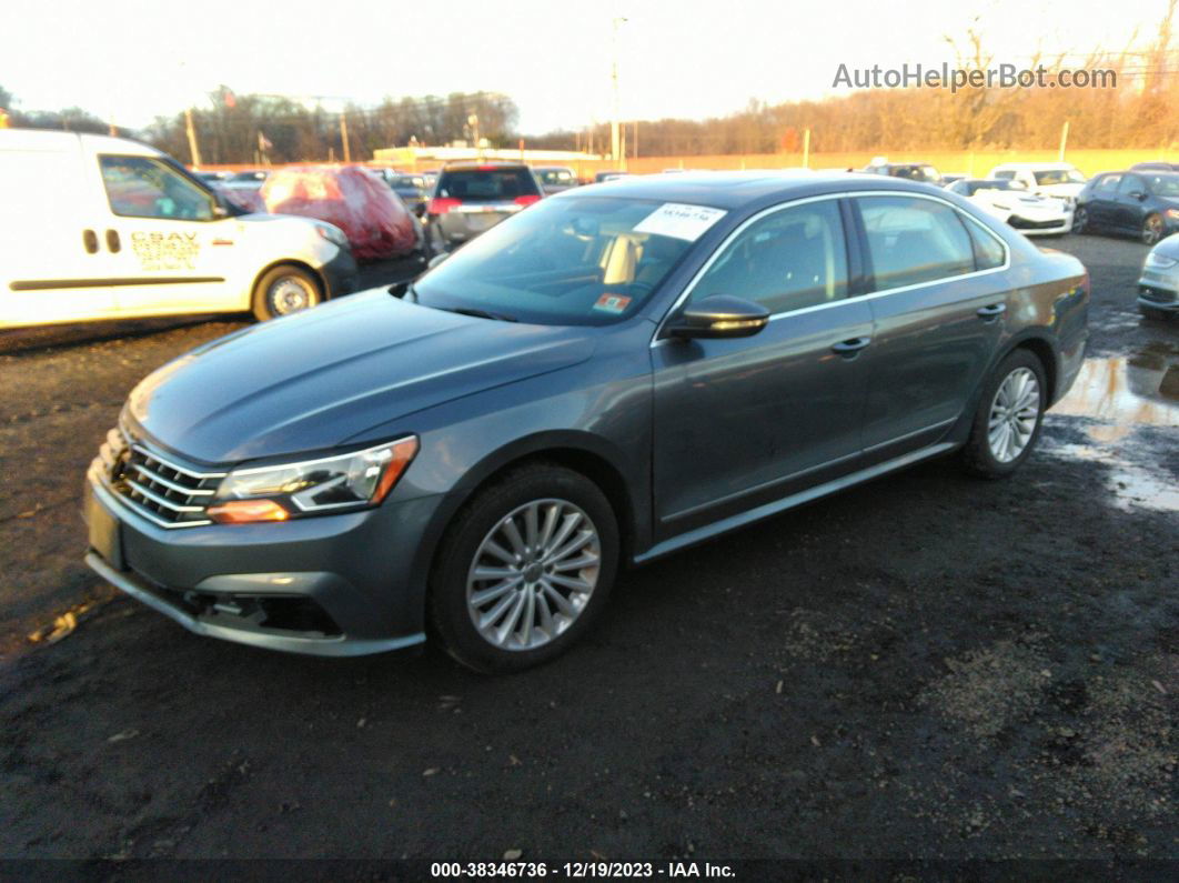 2017 Volkswagen Passat 1.8t Se Серый vin: 1VWBT7A37HC016527