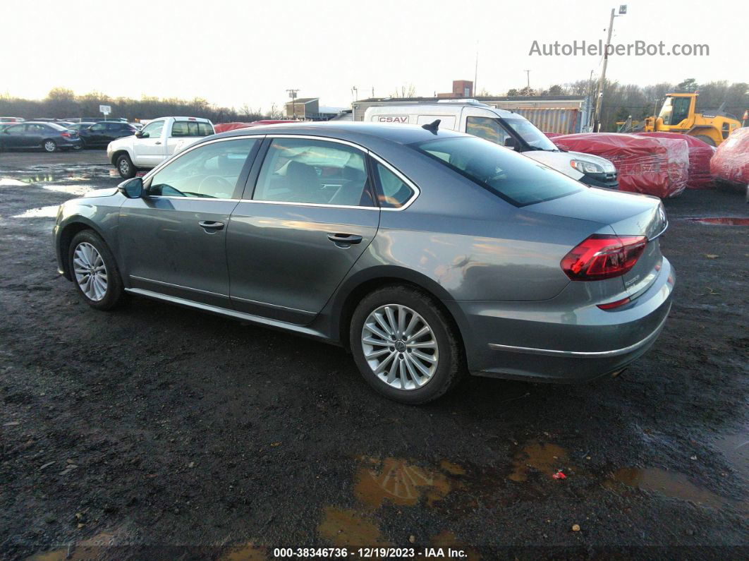 2017 Volkswagen Passat 1.8t Se Серый vin: 1VWBT7A37HC016527