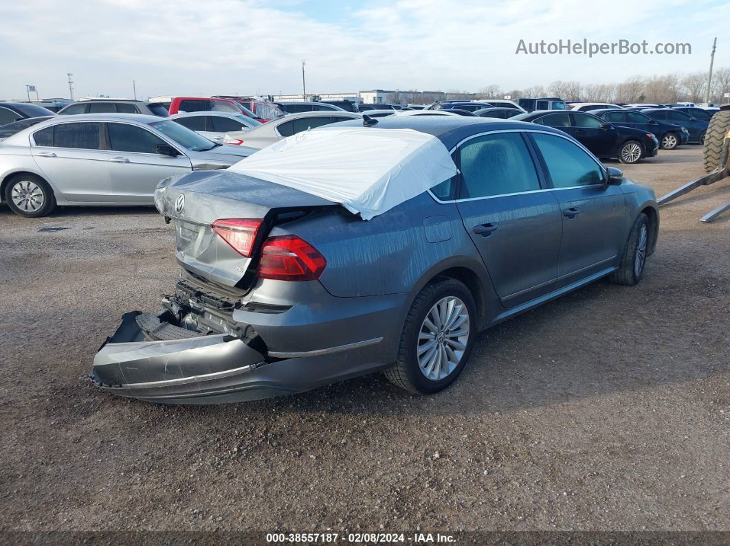 2017 Volkswagen Passat 1.8t Se Серый vin: 1VWBT7A37HC023963