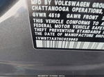 2017 Volkswagen Passat 1.8t Se Gray vin: 1VWBT7A37HC023963