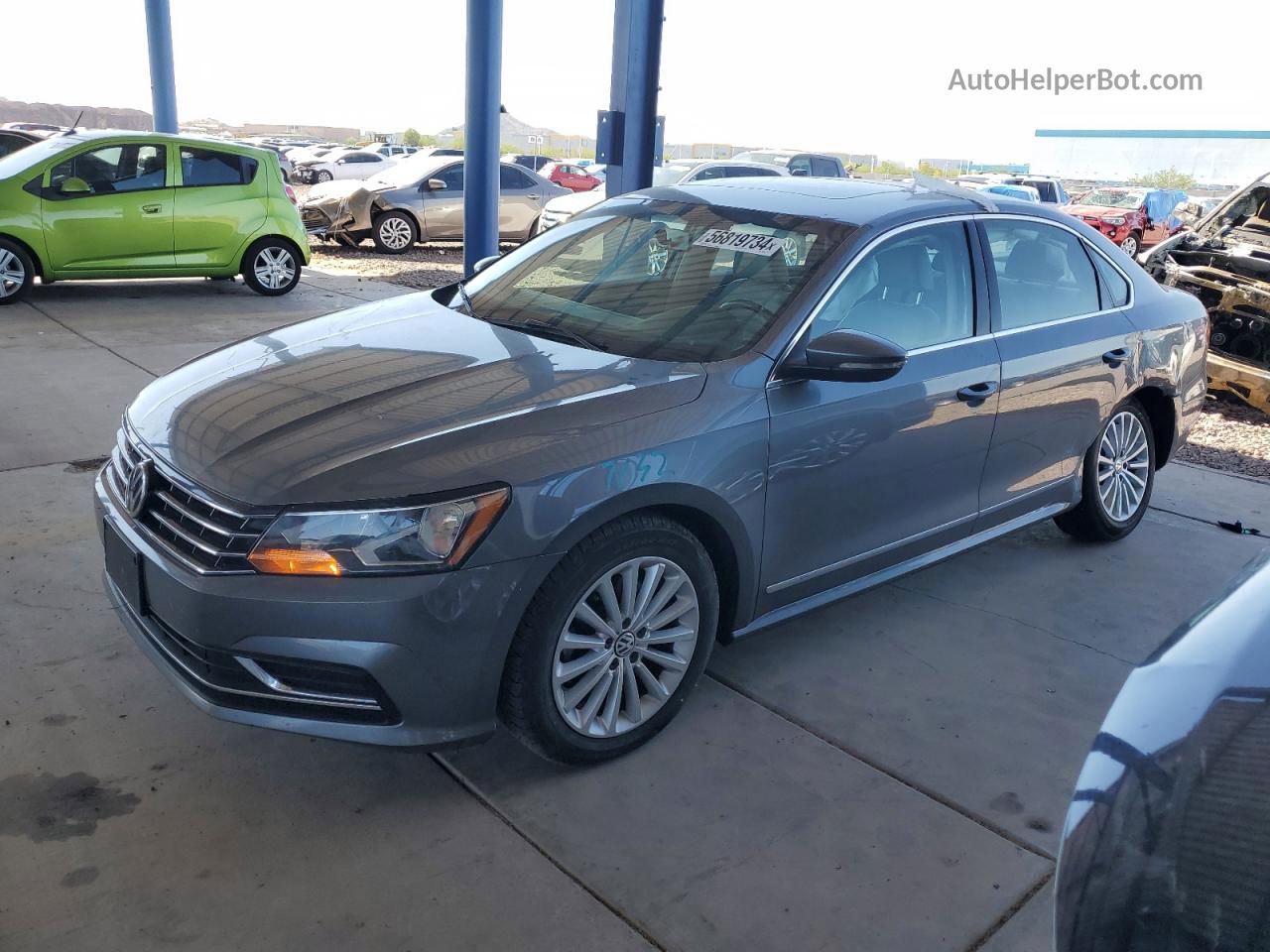 2017 Volkswagen Passat Se Charcoal vin: 1VWBT7A37HC025700