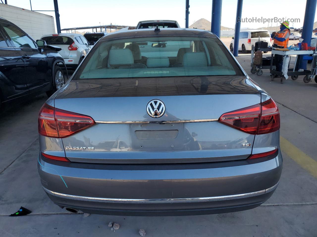 2017 Volkswagen Passat Se Charcoal vin: 1VWBT7A37HC025700