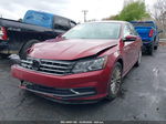 2017 Volkswagen Passat 1.8t Se Красный vin: 1VWBT7A37HC055683