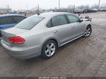 2014 Volkswagen Passat 1.8t Se Gray vin: 1VWBT7A38EC064405