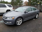 2015 Volkswagen Passat Se Gray vin: 1VWBT7A38FC067841