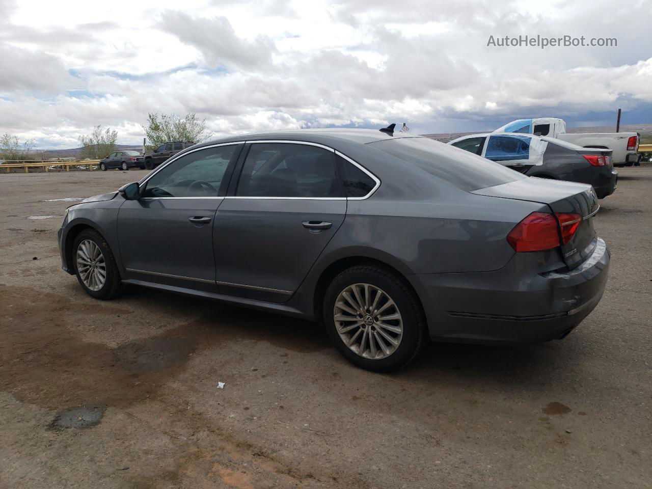 2016 Volkswagen Passat Se Серебряный vin: 1VWBT7A38GC064536