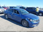 2017 Volkswagen Passat Se Blue vin: 1VWBT7A38HC011644