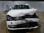 2015 Volkswagen Passat Se White vin: 1VWBT7A39FC004537