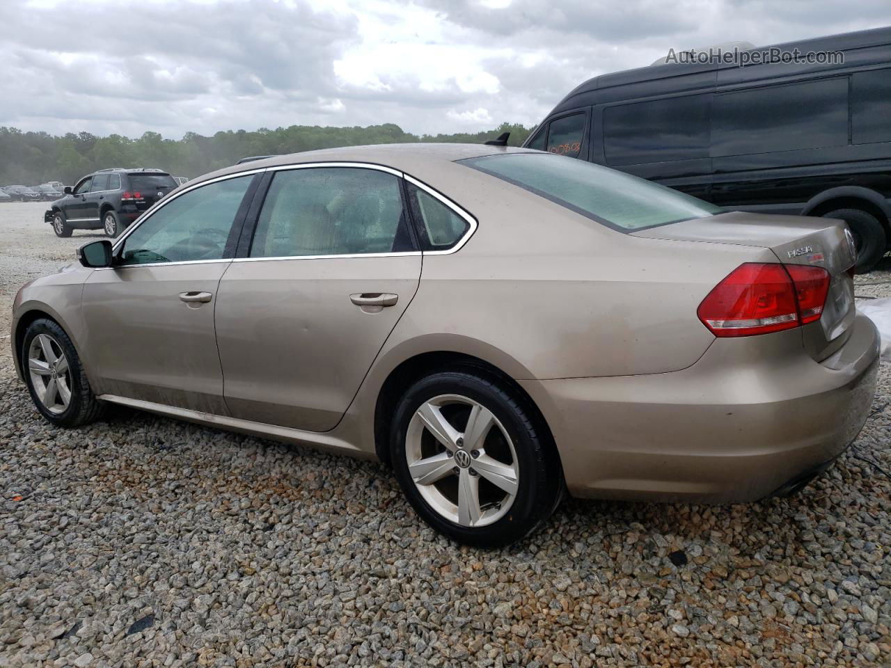 2015 Volkswagen Passat Se Tan vin: 1VWBT7A39FC070196