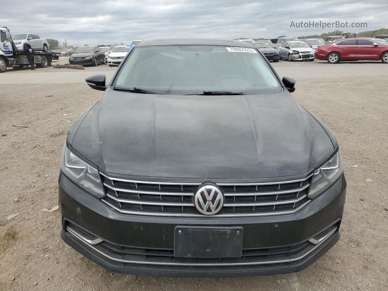 2016 Volkswagen Passat Se Black vin: 1VWBT7A39GC007293