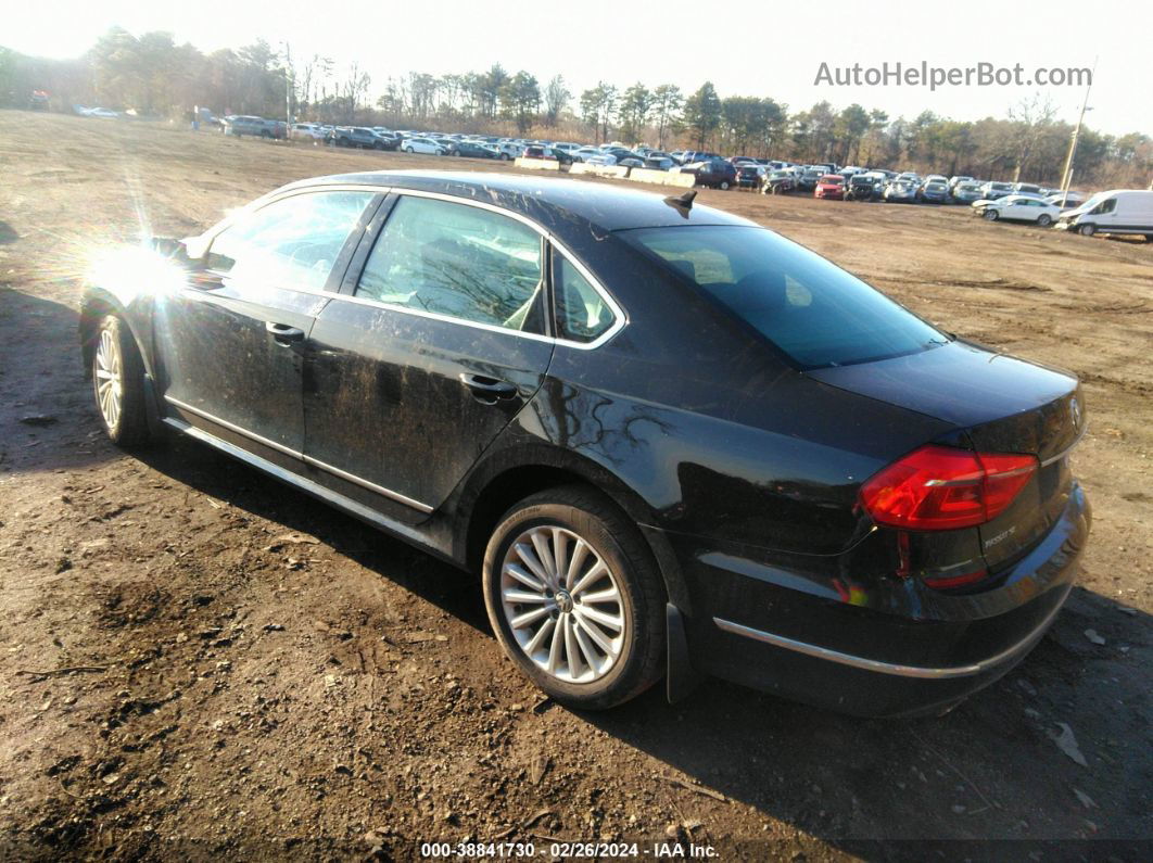 2016 Volkswagen Passat 1.8t Se Черный vin: 1VWBT7A39GC027091