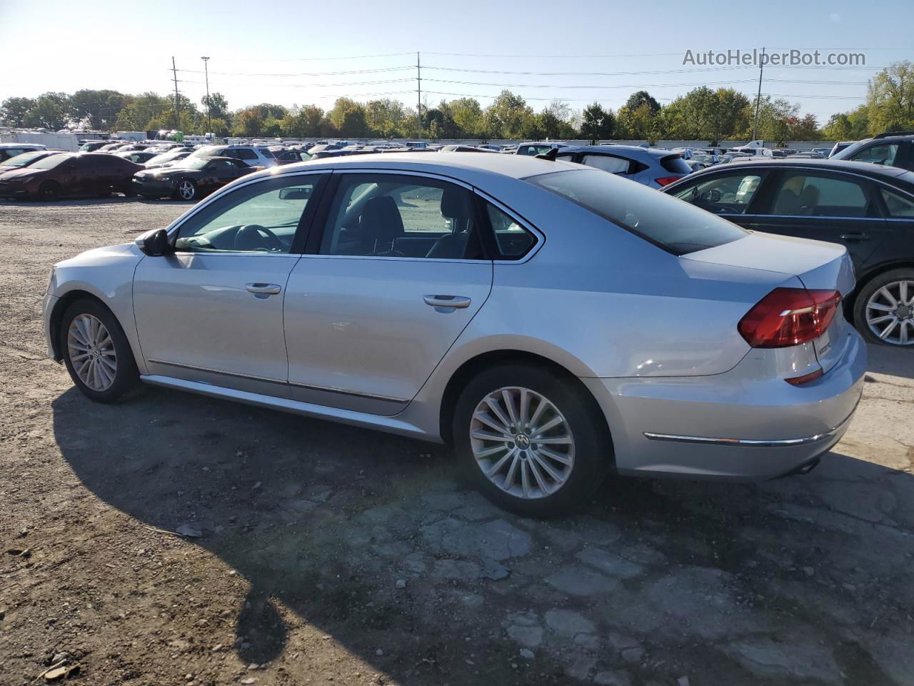 2016 Volkswagen Passat Se Silver vin: 1VWBT7A39GC028421