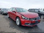 2016 Volkswagen Passat 1.8t Se Red vin: 1VWBT7A39GC030248